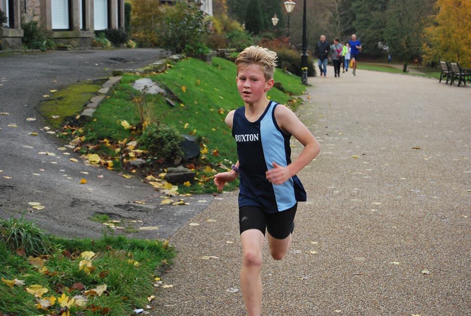 Jonty Legs It Round Lathkil!