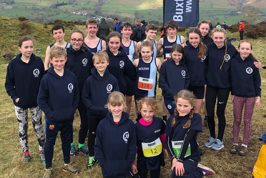 Buxton Juniors Super Start In Fell Champs