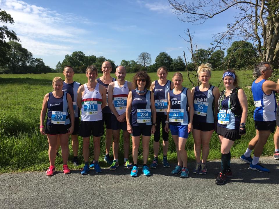 Buxton Ladies Claim First Team at Meerbrook 15K