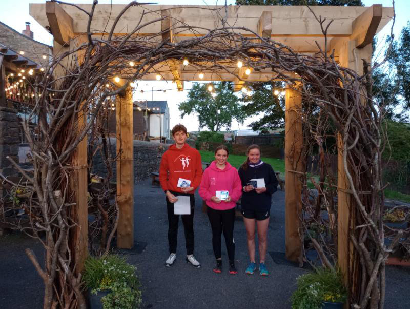 A one, two, three finish for team Buxton